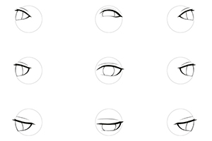 五官的绘画技巧之眼睛的画法（二）